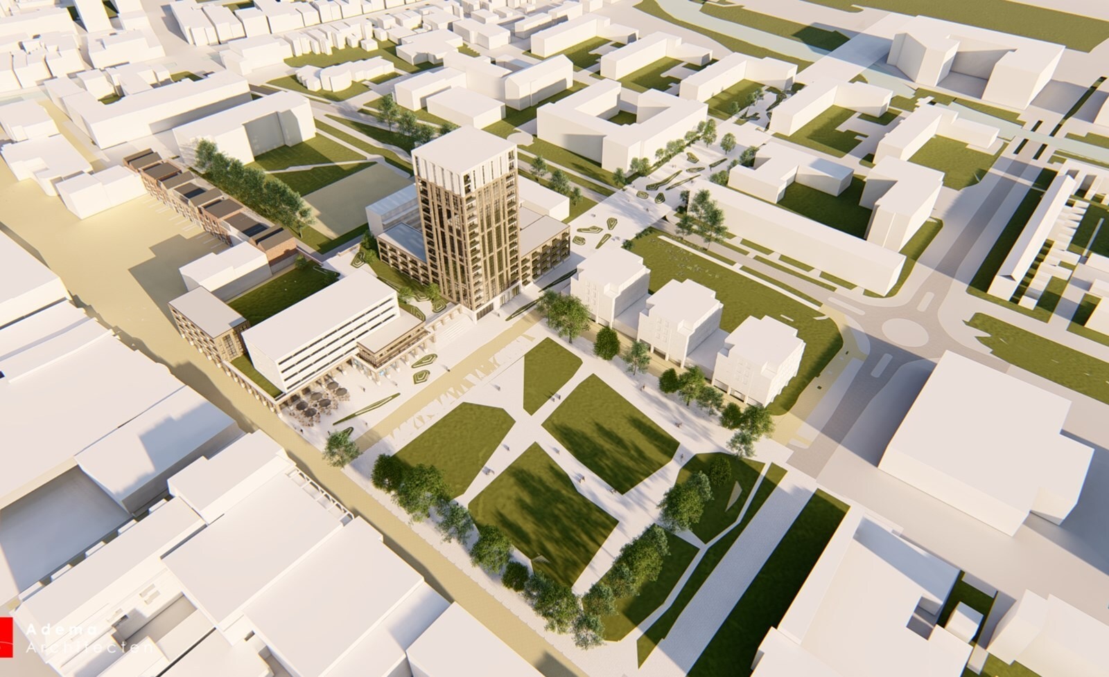 Nieuwbouw 92 appartementen Heerenveen